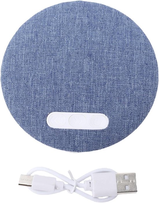Kussenspeaker - Slaapspeaker Bluetooth - Diepe Ontspanning - Ultradun Ontwerp - 11mm Dik - Wit