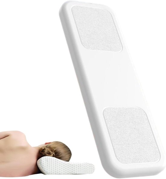 Kussenspeaker - Slaapspeaker Botgeleiding - Rustig Slapen - Ultradunne Botgeleiding - 12.6 cm - Wit
