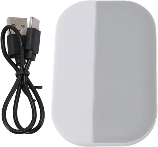 Kussenspreker - Slaapgeluid Machine - Ontspannen Luisteren - Botgeleidingstechnologie - 500 mAh - Grijs van Merkloos