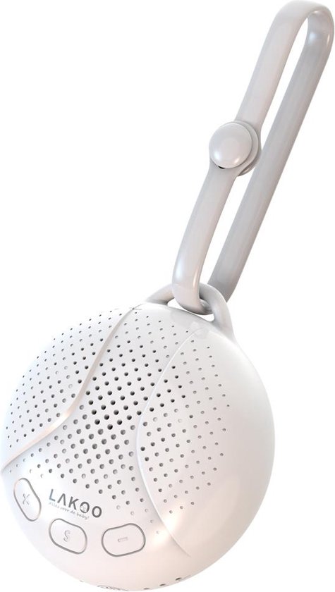 Lakoo White noise - machine baby - Muziekmobiel Baby - Witte ruis machine - accu voor 100 uur van Lakoo