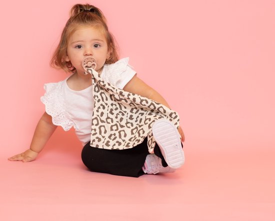 Lalieloe Spuugdoekjes met Oortjes - Monddoekjes - 2 stuks - 30 x 30 cm van Lalieloe