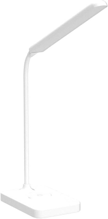 Lamp - Tafellamp - Bureaulamp - Leeslamp - Verstelbaar Led - Oplaadbaar - Oogbescherming - Dimbaar - 3 helderheidsniveaus - Geschikt als bureaulamp voor studie of werk