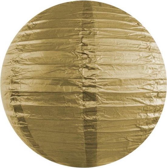 Lampion goud ø 20 cm.