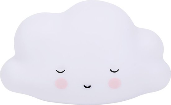 Lampje kinderkamer / kinderlampje: Slapende wolk | A Little Lovely Company van Merkloos