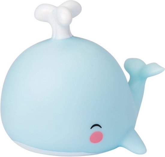 Lampje kinderkamer / kinderlampje: Walvis - A Little Lovely Company van Merkloos