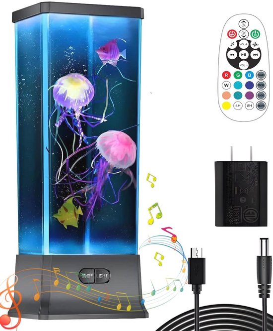 Lava Lamp met Muziek Bluetooth Speaker - Geschenken voor Kinderen en Volwassenen voor Verjaardag en Feestdagen van Merkloos