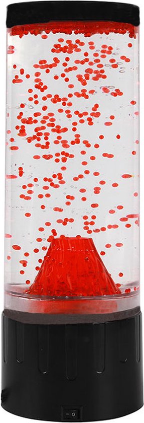 Lavalamp iTotal Rond 10,5 x 30 cm Rood