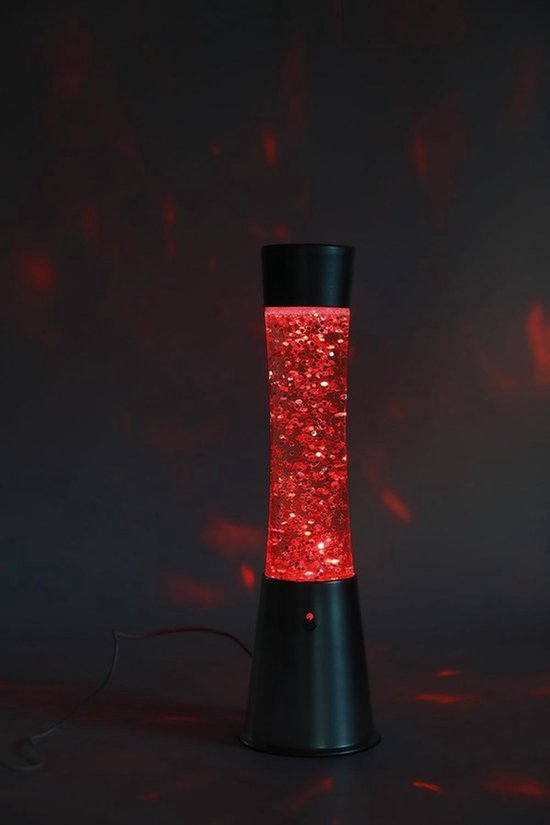 Lavalamp Retro - Jaren 60 Design - 40 cm - Glas met Was en Vloeistof
