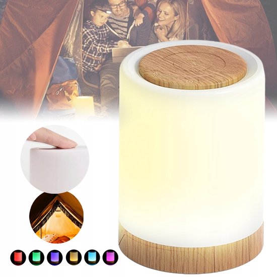 Led-Bureaulamp, Usb Oplaadbare Nachtlamp Met Aanraakbediening, Zacht Kinderkamerlicht Voor Borstvoeding, Pasgeborenen en Slaapkamers