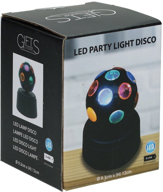 LED Disco Lamp - 12 cm van lobbes