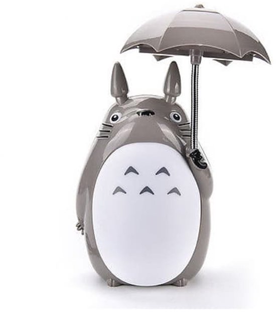 LED lamp - Totoro LED-nachtlampje met USB-aansluiting, schattige cartoon, leeslampje voor thuisdecoratie - wit