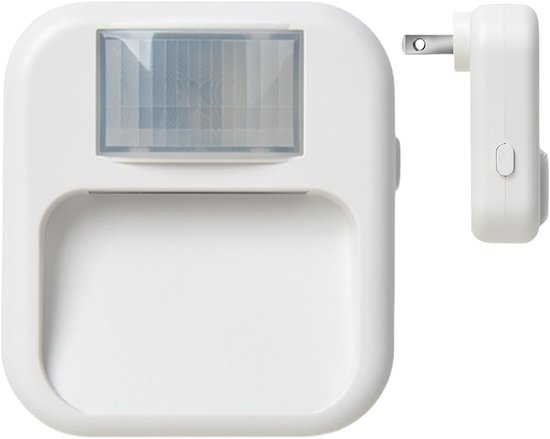 Led Nachtlamp - Bewegingsmelder Lamp - Binnen Oriëntatie - Direct In Stopcontact - 75x28x75mm - Wit