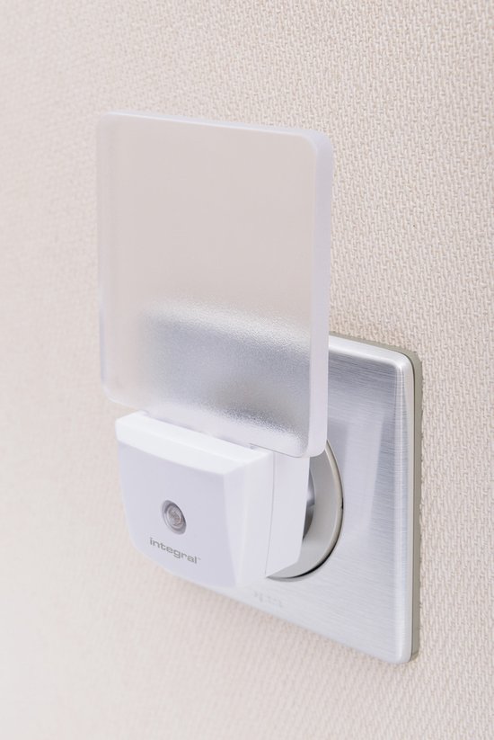 Led nachtlamp Integral 4000K koel wit 0.6W 20lumen sensor van Merkloos