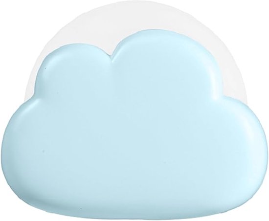 LED-nachtlampje in de vorm van een wolk voor de slaapkamer, oplaadbare nachtlamp met warm licht en helderheidsniveaus, zachte woondecoratie voor kinderkamers en van Merkloos