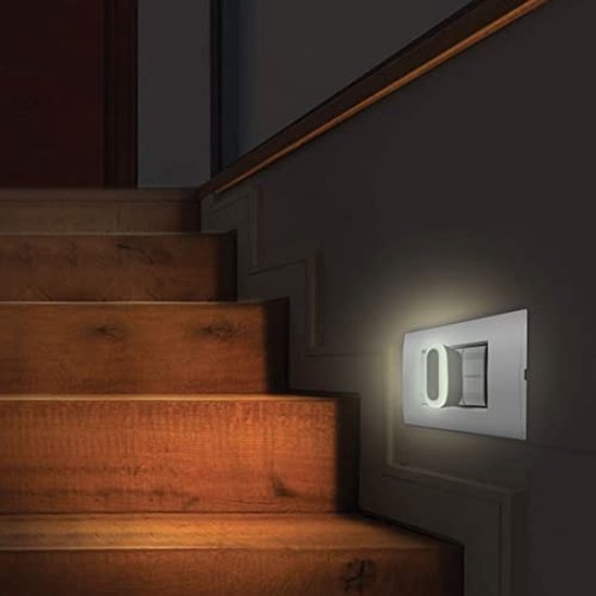 LED Nachtlampje met Aan/Uit Schakelaar - Ruimtebesparend en Flikkervrij