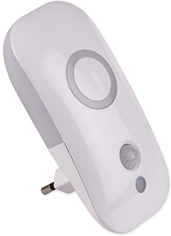 LED Nachtlampje met Bewegingssensor en Schemeringssensor - Warm Wit Licht - 1,8 Watt van V-TAC