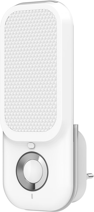 LED-nachtlampje met stekker - Noodzaklamp - Nachtlampje met bewegingssensor - USB-opladen + Draadloos opladen - Geschikt voor kinderen en volwassenen