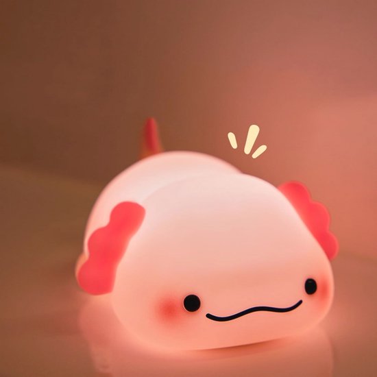 LED Squishy Dimbare Siliconen Nachtlamp voor Kinderen van Merkloos