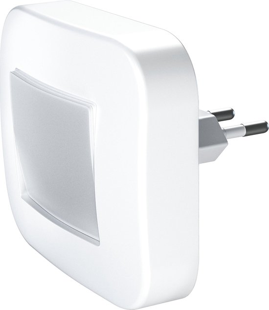 LEDVANCE Nachtlicht LED: voor stopcontact, LUNETTA Hall / 0,20 W, 220…240 V, Warm wit, 3000 K, body materiaal: polycarbonate (pc), IP20 van LEDVANCE