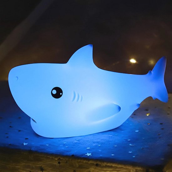 Leuk haai nachtlampje voor jongens en meisjes - Perfect kerstcadeau voor kinderen