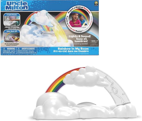 Leuke Regenboog Projector voor Kinderkamer met Geluidseffecten van Merkloos