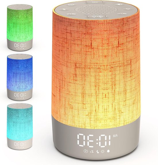 Lichtwekker met radio - Wekker met licht - Rustig wakker worden - Dageraad simulatie van Merkloos