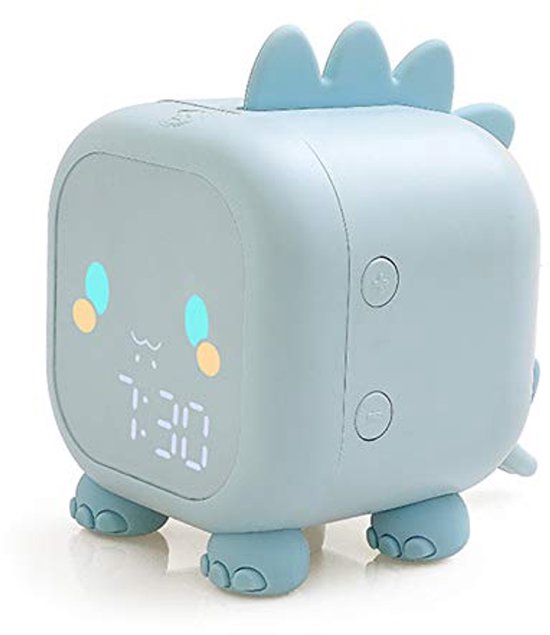 Lichtwekker voor kinderen met zonsopgangssimulator en geruisloze snooze-functie van Alecto