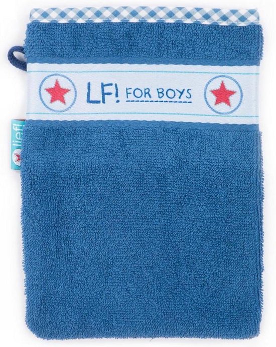 Lief! Lifestyle Washandje - Donker Blauw - 16 x 21 van LIEF