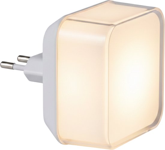 Lighto | Nachtlamp Wit | Integrated LED Fitting | Ø 7,0 cm | 1-lichtpunten van Merkloos