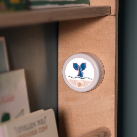 Lighto | Nachtlampje Walvis Wit | Integrated LED Fitting | Ø 3,37 cm | 1-lichtpunten van Lighto