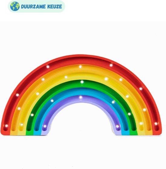 Little Lights nachtlamp kinderlamp regenboog | Classic | Duurzaam hand gemaakt van Little Lights