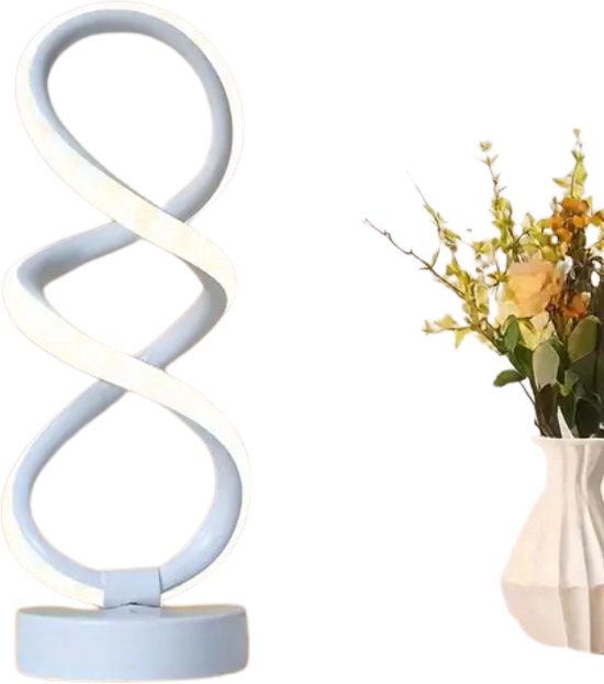 Livano Nachtlampje - Volwassenen - Kinderen - Slaapkamer - Baby - Nachtlamp - Leeslamp - Slaapkamer - Wit van Livano