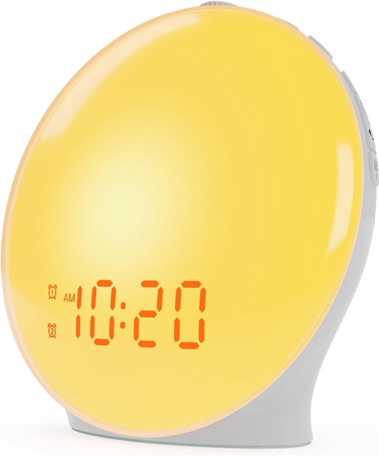 Living Nine Wake Up Light - Wekker - Lichtwekker - Ook Voor Kinderen van Living Nine