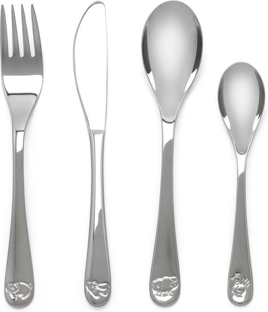 Lucardi Geschenkartikelen - Kindercouvert Boerderijdieren 4-delig van Lucardi