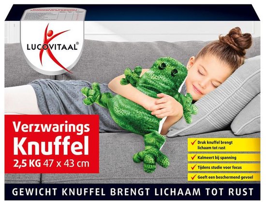 Lucovitaal Verzwaringsknuffel 1ST van Lucovitaal