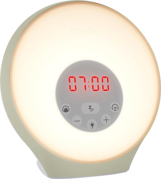 Lumie Sunrise Alarm Wake-up light Wit van Lumie