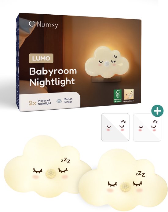 Lumo Babykamer Nachtlampje met Bewegingssensor van Alecto
