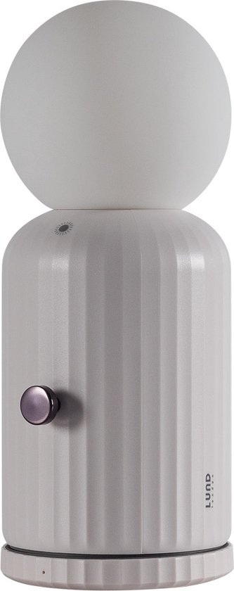 LUND London | Oplaadbare Lamp | draadloze oplader | Gadget | Wit van Lund