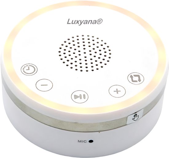 Luxyana® WNM72 Pro White Noise Machine Baby - Premium Witte Ruis Machine van Merkloos