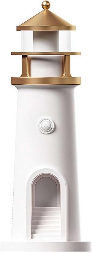 Maan Licht Projector en Vuurtoren Speaker Nachtlampje van Merkloos