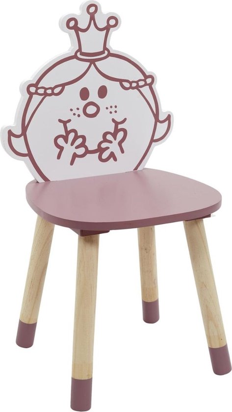 Madame Monsieur - Kinderstoel Madame Princesse - roze van MaDaMe