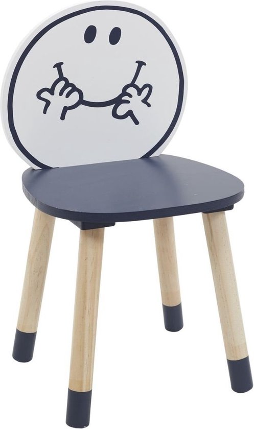 Madame Monsieur - Kinderstoel Monsieur Hereux - blauw van MaDaMe