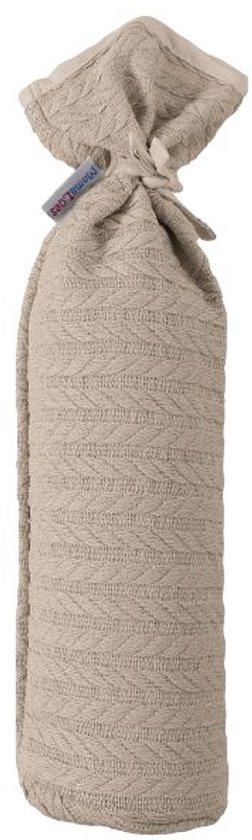 MamaLoes Zand Knitted Kruikenzak