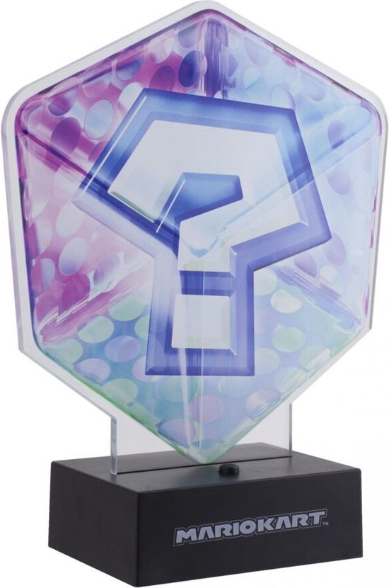 Mario Kart: Acrylic - Question Block - Icon Light - 3D lamp