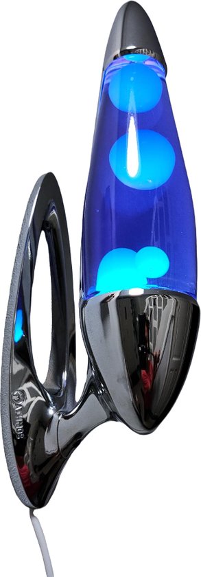 Mathmos - Neo Lavalamp - Wandmodel - Kleurencombinatie Blauw Turquoise