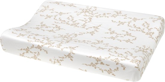Meyco Baby Branches Aankleedkussenhoes - Sand - 50x70cm