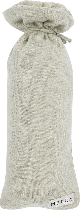 Meyco Baby Knit Basic kruikenzak - sand melange
