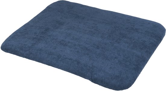 Meyco Baby Uni Aankleedkussenhoes - Badstof - Indigo - 85x75cm