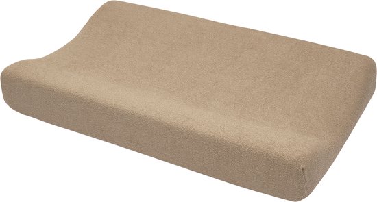 Meyco Baby Uni aankleedkussenhoes - badstof - taupe - 50x70cm