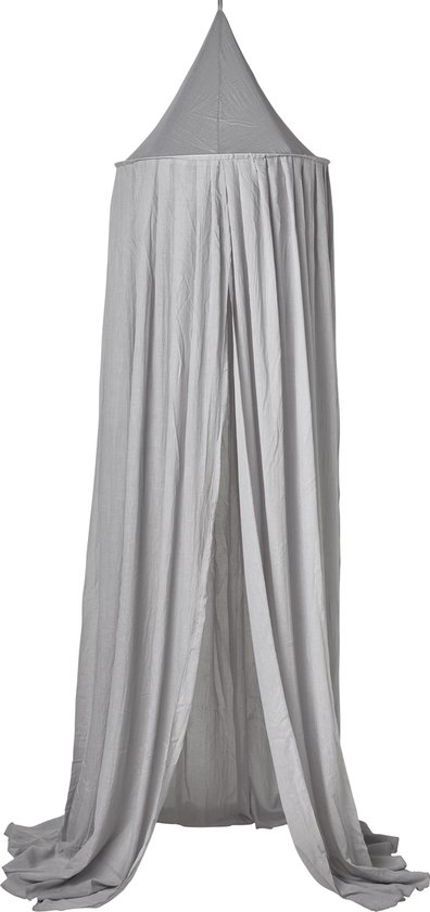 Meyco Baby Uni klamboe - light grey